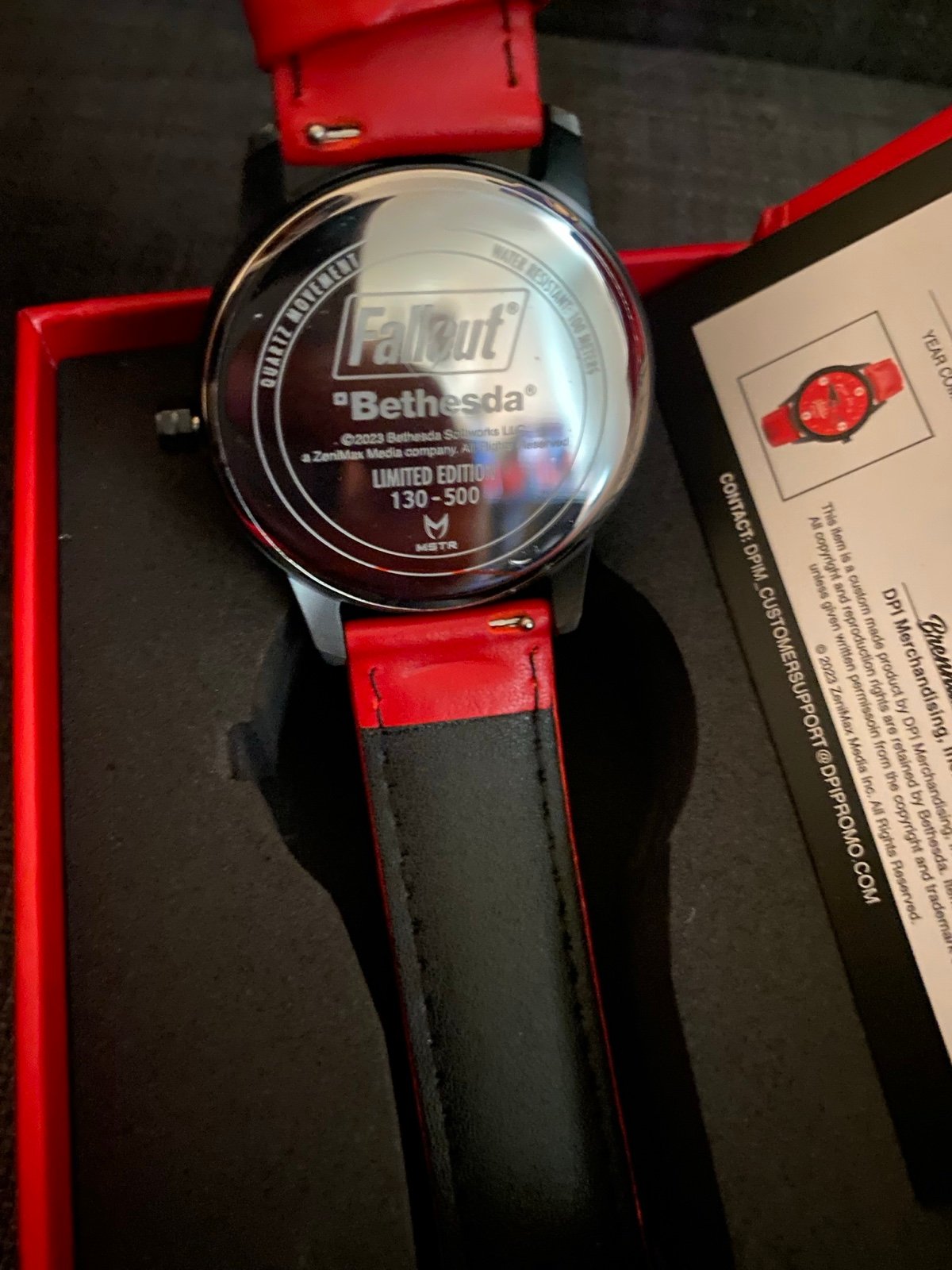 Fallout “Time for a Nuka Cola” limited edition watch (only