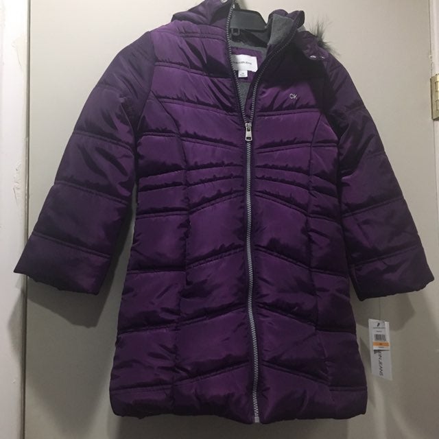 Calvin Klein jeans Jacket kids 6x (Purple)