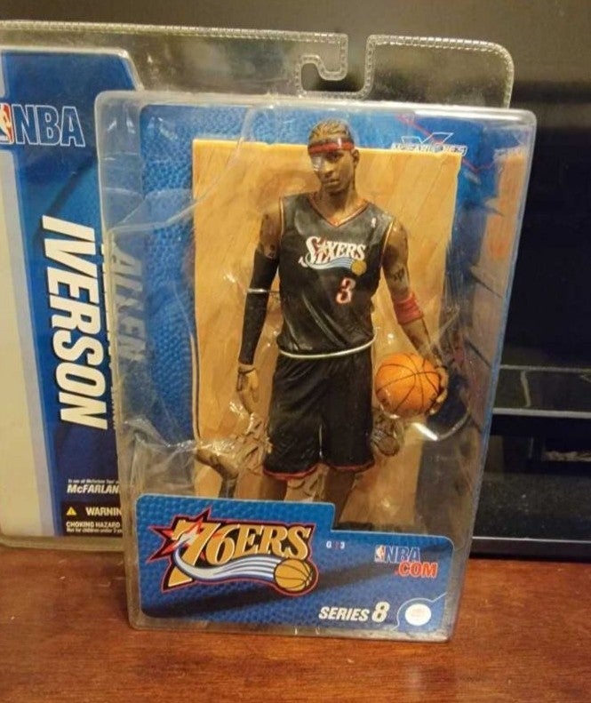 Allen Iverson NBA Philadelphia 76ers Series 9 McFarlane Toy