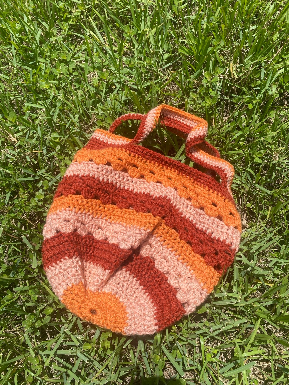 Crochet market bag