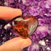 Star Garnet Heart - 1 Stone