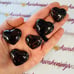 Star Garnet Heart - 1 Stone