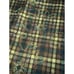 Vintage Lime Green Brown Maxi Wrap Beaded Skirt 8