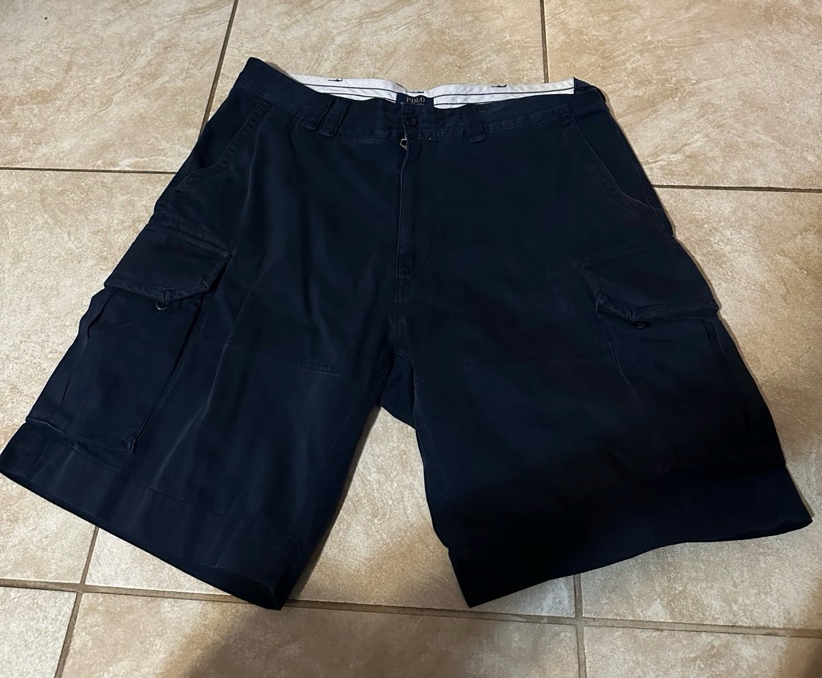 Polo Ralph Lauren Navy Cargo Shorts