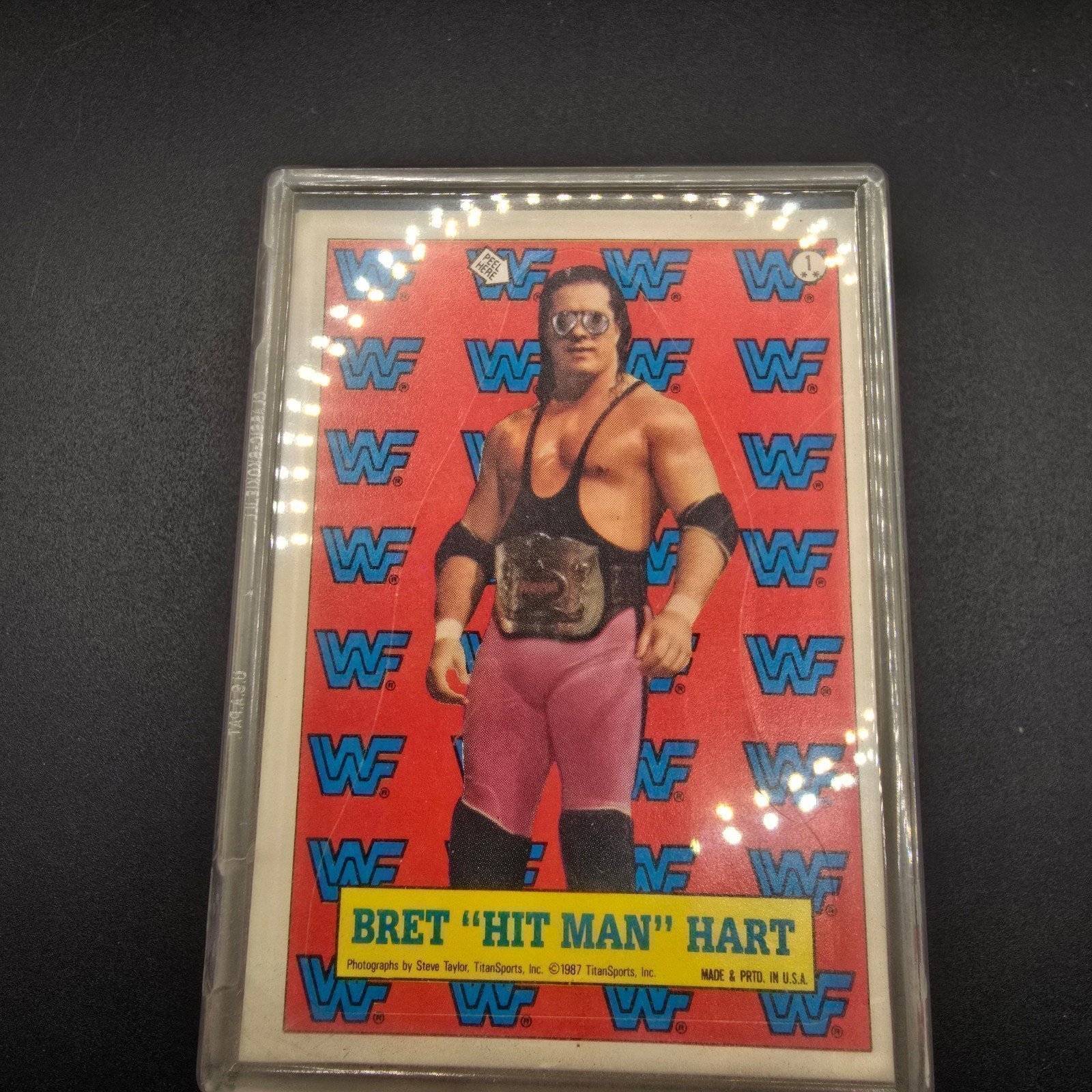 1987 Topps WWF Trading Card Set