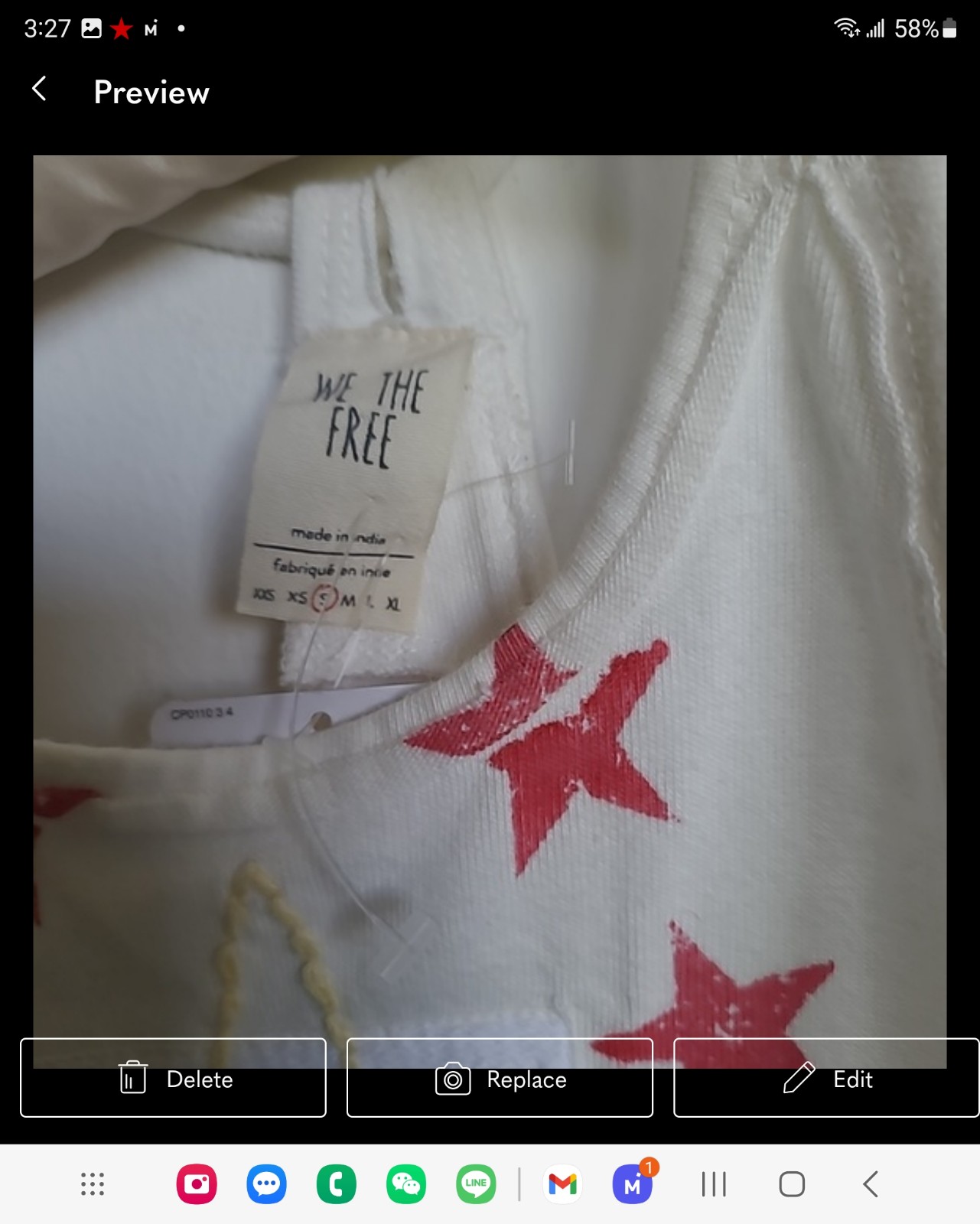 Free people star patchwork halter top S NWT