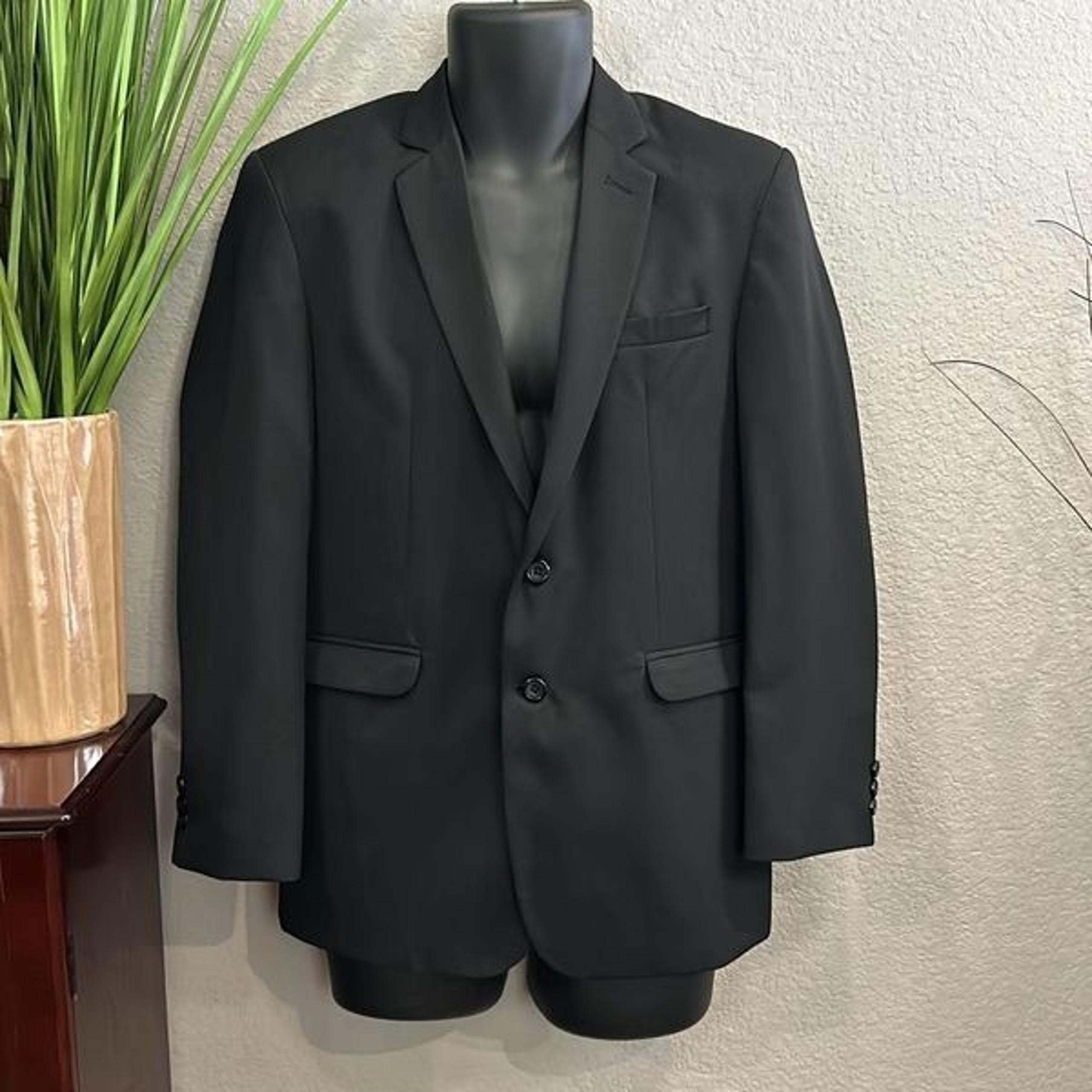 Dockers men’s suit jacket/blazer black size 18 husky juniors size