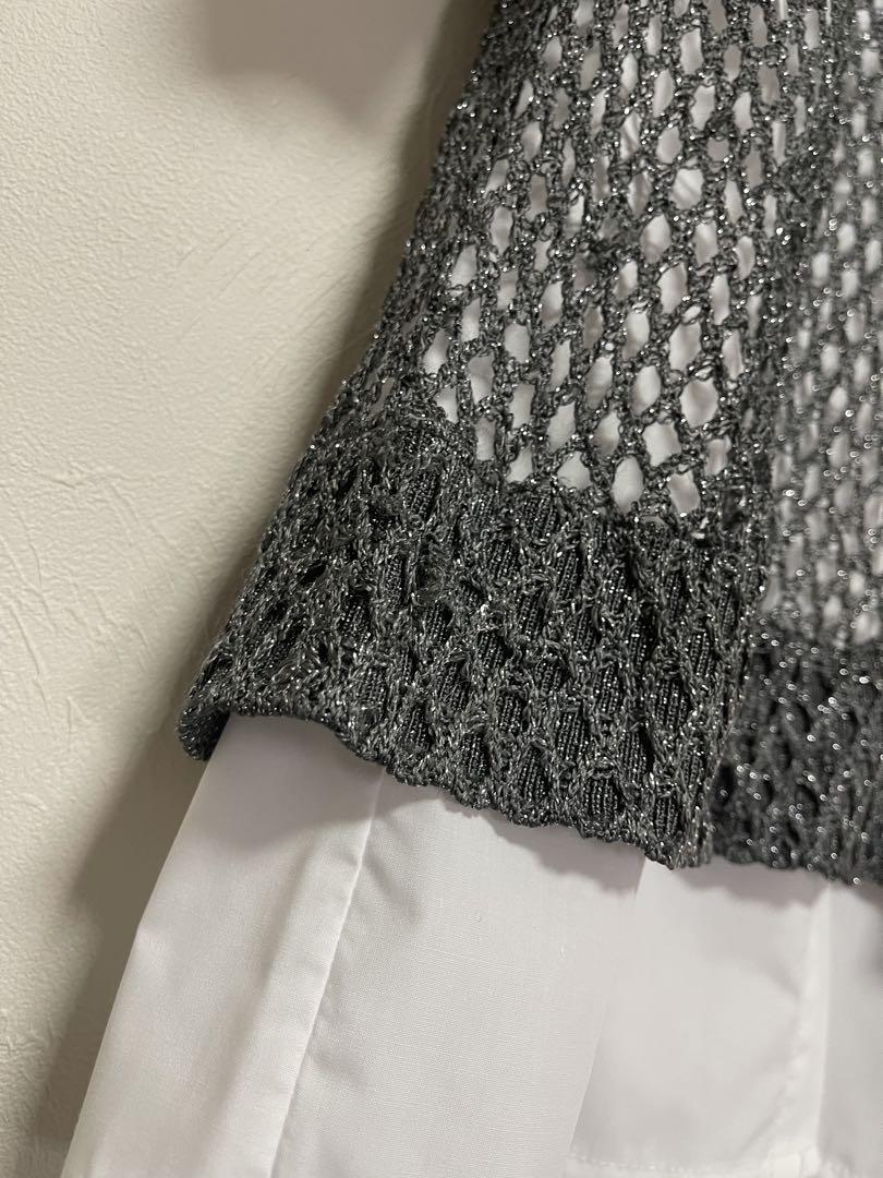 【LMC】★送料・関税込★MESH KNIT VEST Margiela Mesh Knit Vest