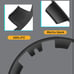 Chaoos 20 Inch Rim Protector Compatible with Tesla Model Y, Tesla Wheel Protecto