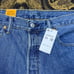 Vtg Y2K Levi’s 501 Straight Leg Button Fly Jeans Mens Size 34x30 With Tags