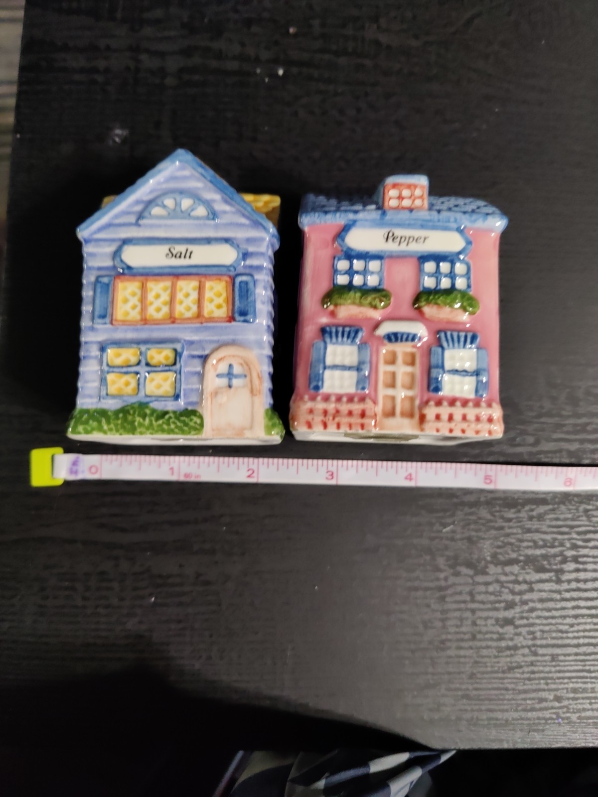 Vintage Avon Spice Jar Victorian Cottage Village Salt and Pepper Shaker Set