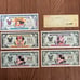 Mickey Mouse 65th Anniversary Disney Needle Set, Rare, Disney Dollar Collection