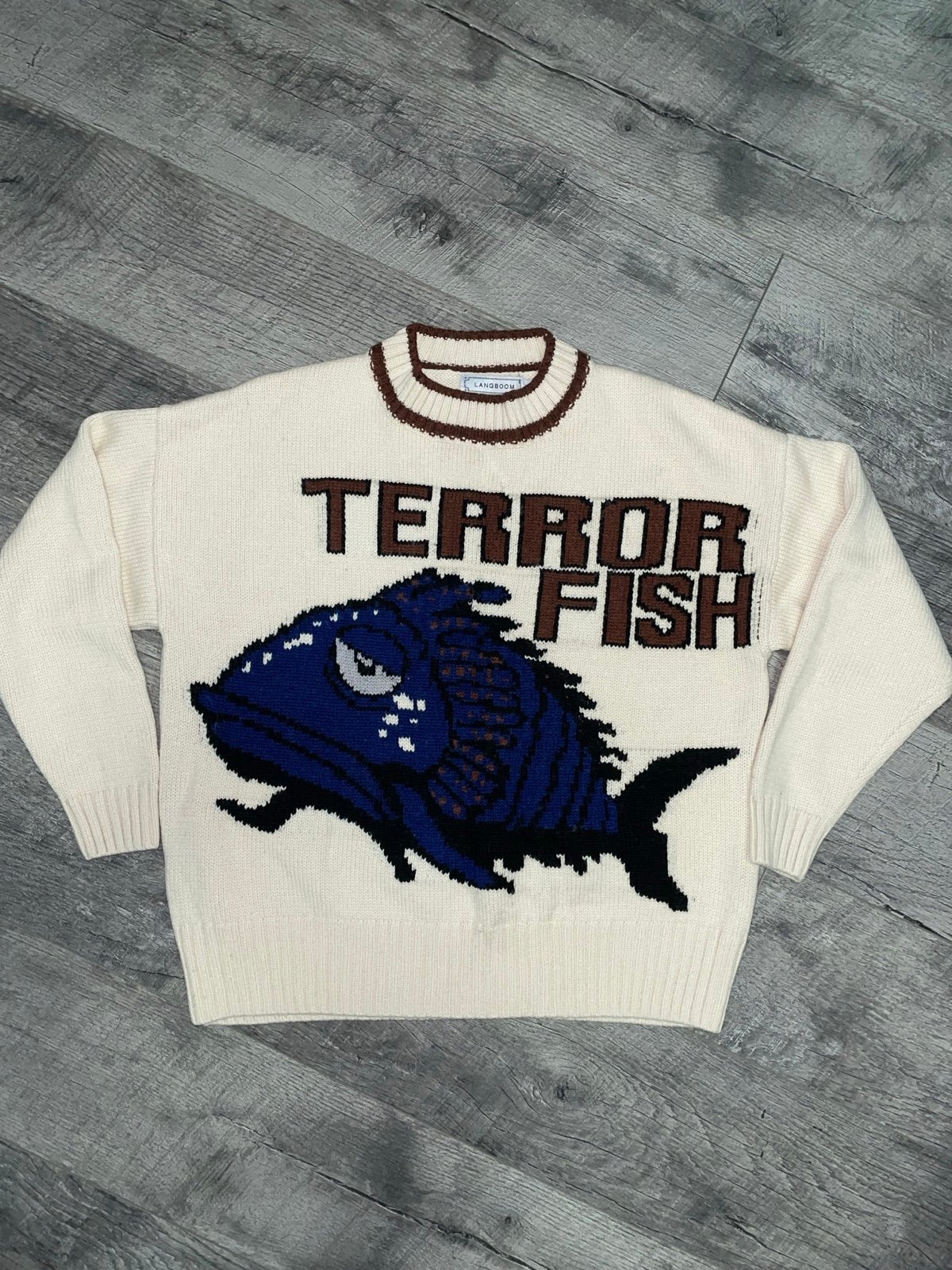 Super cute Terror Fish Sweater