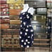 Marc by Marc Jacobs Polka Dot Bubble Dress Womens Size 2 Black Purple Y2K
