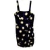 Marc by Marc Jacobs Polka Dot Bubble Dress Womens Size 2 Black Purple Y2K