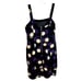Marc by Marc Jacobs Polka Dot Bubble Dress Womens Size 2 Black Purple Y2K