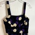Marc by Marc Jacobs Polka Dot Bubble Dress Womens Size 2 Black Purple Y2K