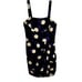 Marc by Marc Jacobs Polka Dot Bubble Dress Womens Size 2 Black Purple Y2K