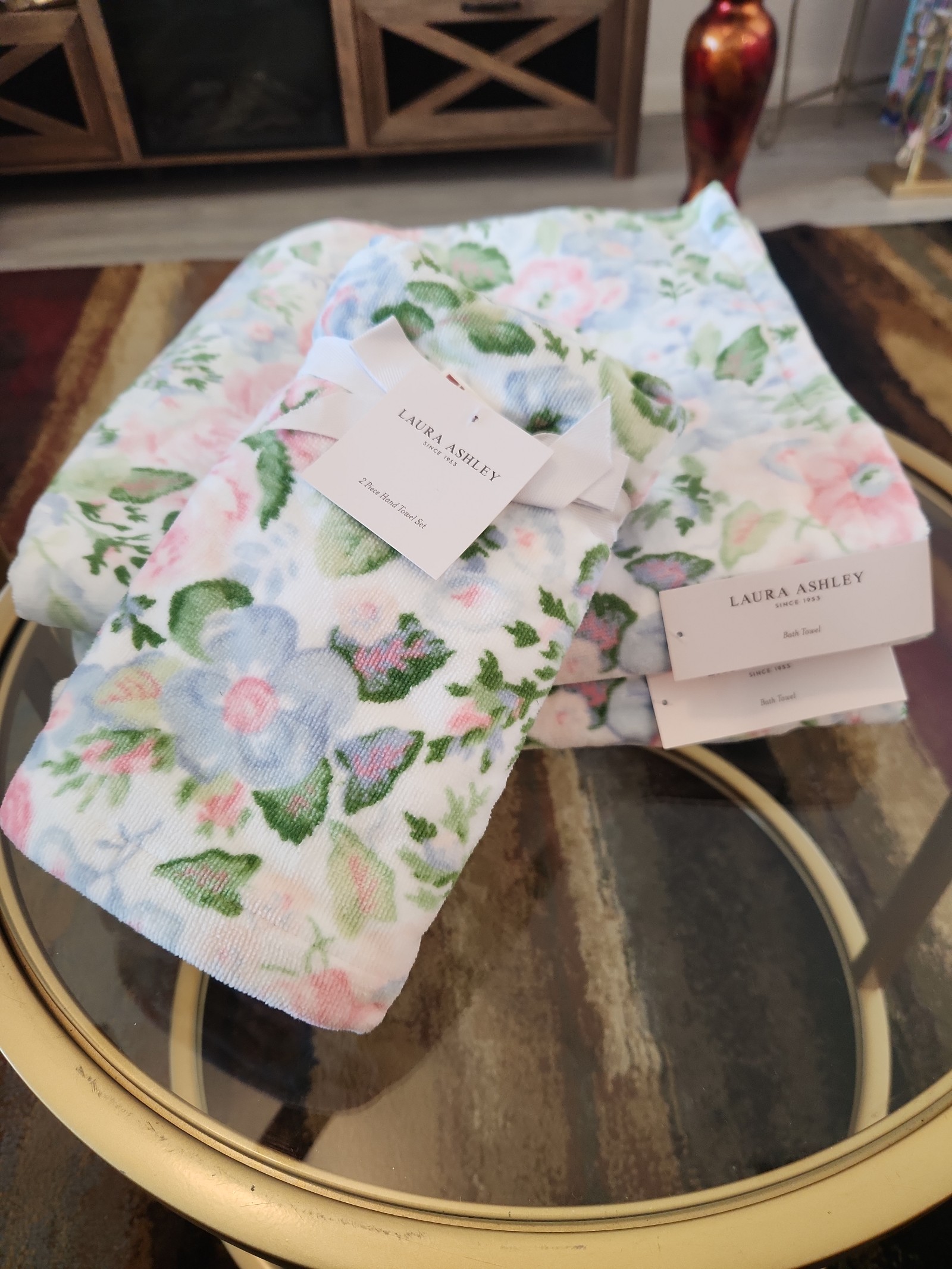 Laura Ashley Bath Towel Set