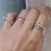 - New Gold or Silver Anti Anxiety Fidget Spinner Ring