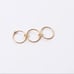 - New Gold or Silver Anti Anxiety Fidget Spinner Ring