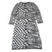 NWT Diane von Furstenberg Lainey in Pool Tile Bella Palm Knit Wrap Dress M