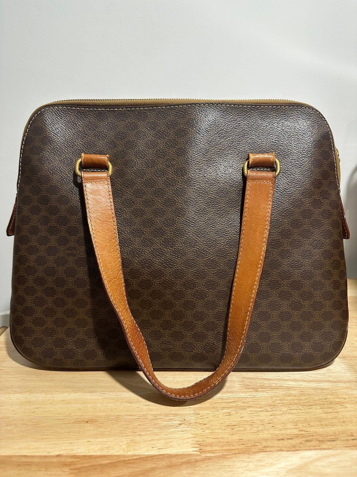 Celine Macadam Dome Tote Bag