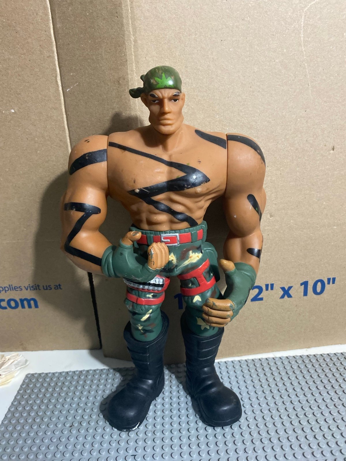 Sunco 2001 Xtreme Soldiers Large 12” Army Action Army Figure Vintage HTF
