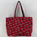 Vera Bradley Iconic Grand Tote Bag Red Penguins Quilted