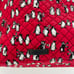 Vera Bradley Iconic Grand Tote Bag Red Penguins Quilted