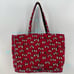 Vera Bradley Iconic Grand Tote Bag Red Penguins Quilted