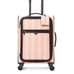 NEW Victoria's Secret Rolling Carry-on Suitcase and Weekender Bag in pink stripe