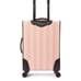 NEW Victoria's Secret Rolling Carry-on Suitcase and Weekender Bag in pink stripe