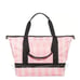 NEW Victoria's Secret Rolling Carry-on Suitcase and Weekender Bag in pink stripe