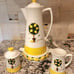 Mid-century Modern Georges Briard Tea/Coffee Set with Warmer