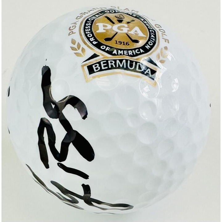 KEEGAN BRADLEY SIGNED 2011 PGA GRAND SLAM OF GOLF CHAMPIONSHIP BALL AUTOGRAPH K1
