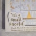Small World Block Calendar Disneyland Park