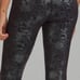 LULULEMON Wunder Under Shine Foilage blk size 6