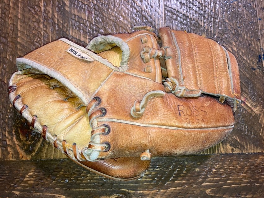 Vintage Baseball Glove Bobby Webb