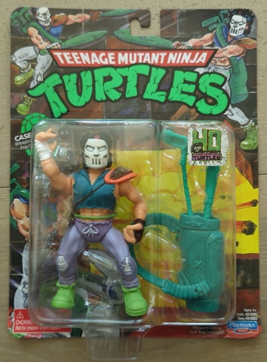 TMNT NINJA TURTLES NECA SHF SUPER 7 JOY TOY MARVEL MOTU CLASSIFIED CASEY JONES
