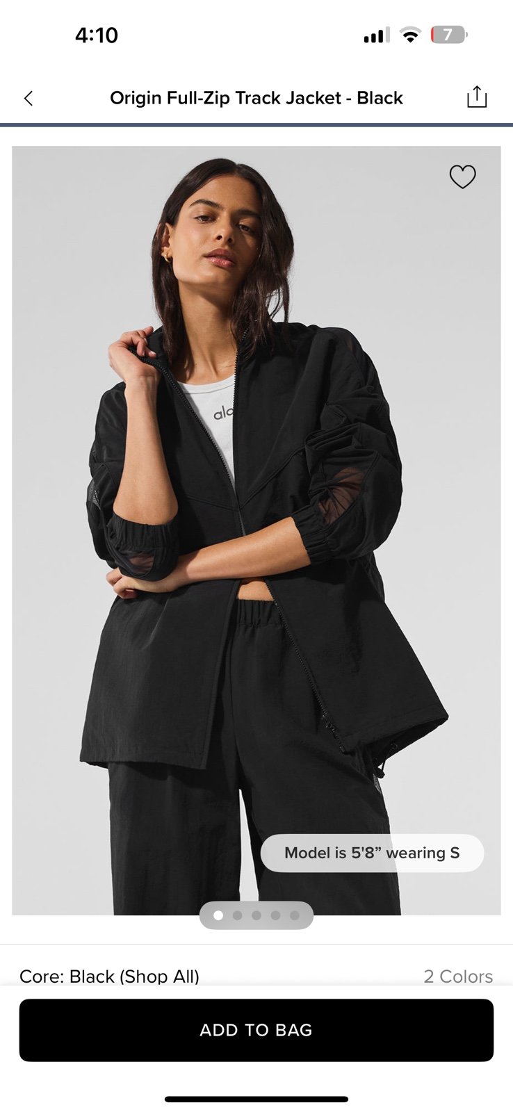 Alo Origin Track Jacket