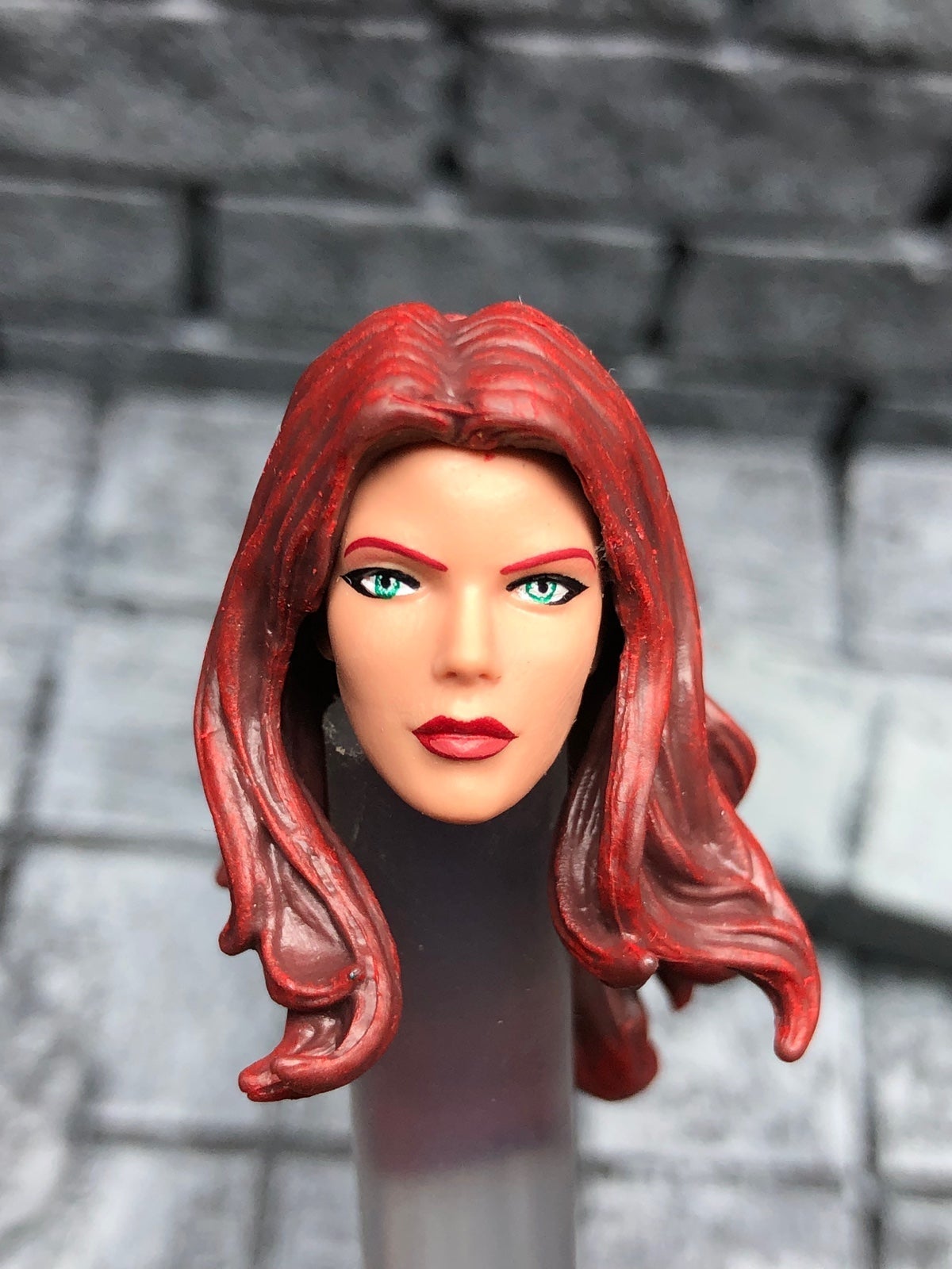 Marvel Legends Hasbro Jean Grey Phoenix Head fodder 6” Action figure piece
