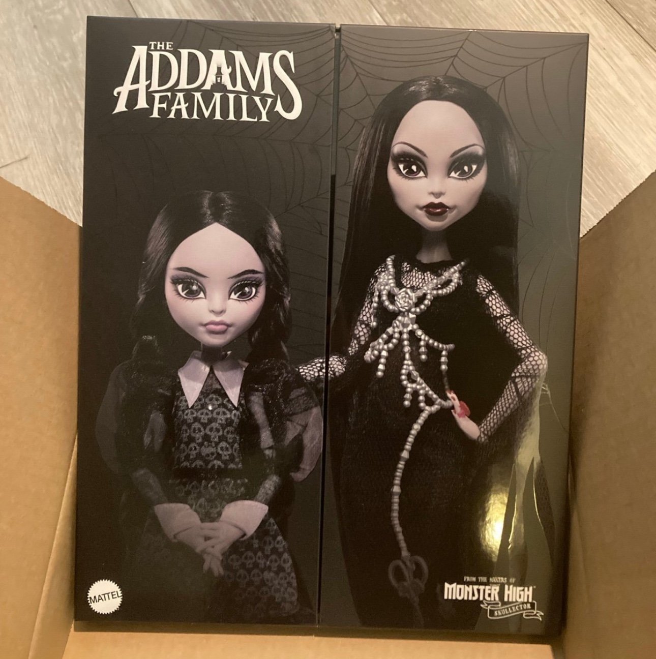 Mattel Monster High Skullector Addams Family Doll Two-Pack NEW SEALED SHIPS NOW