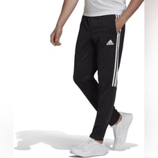 Adidas Aeroready Joggers Mens XL Black Ankle Zip Track Pants Soccer Football
