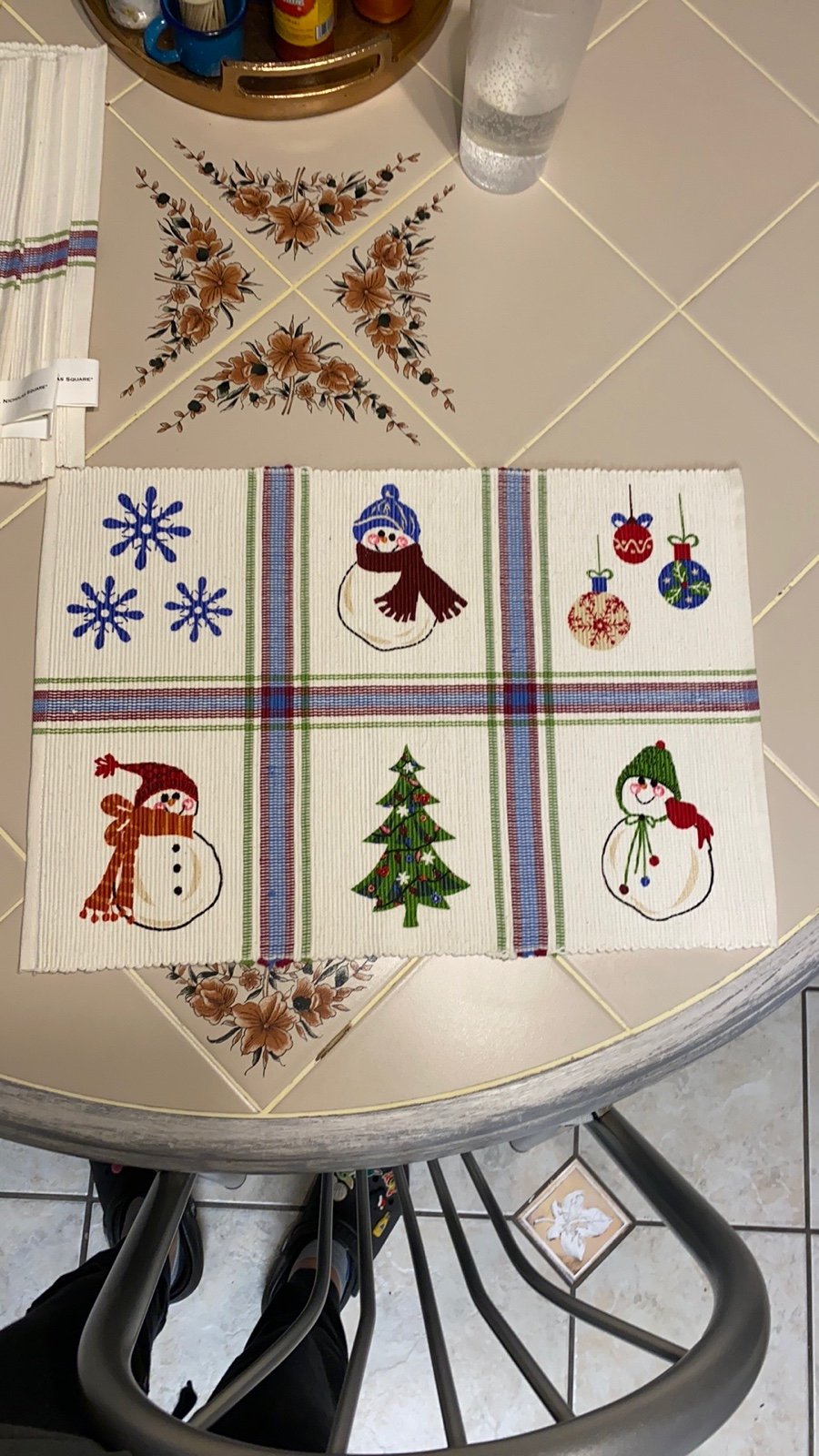 Christmas Table Placemats Set