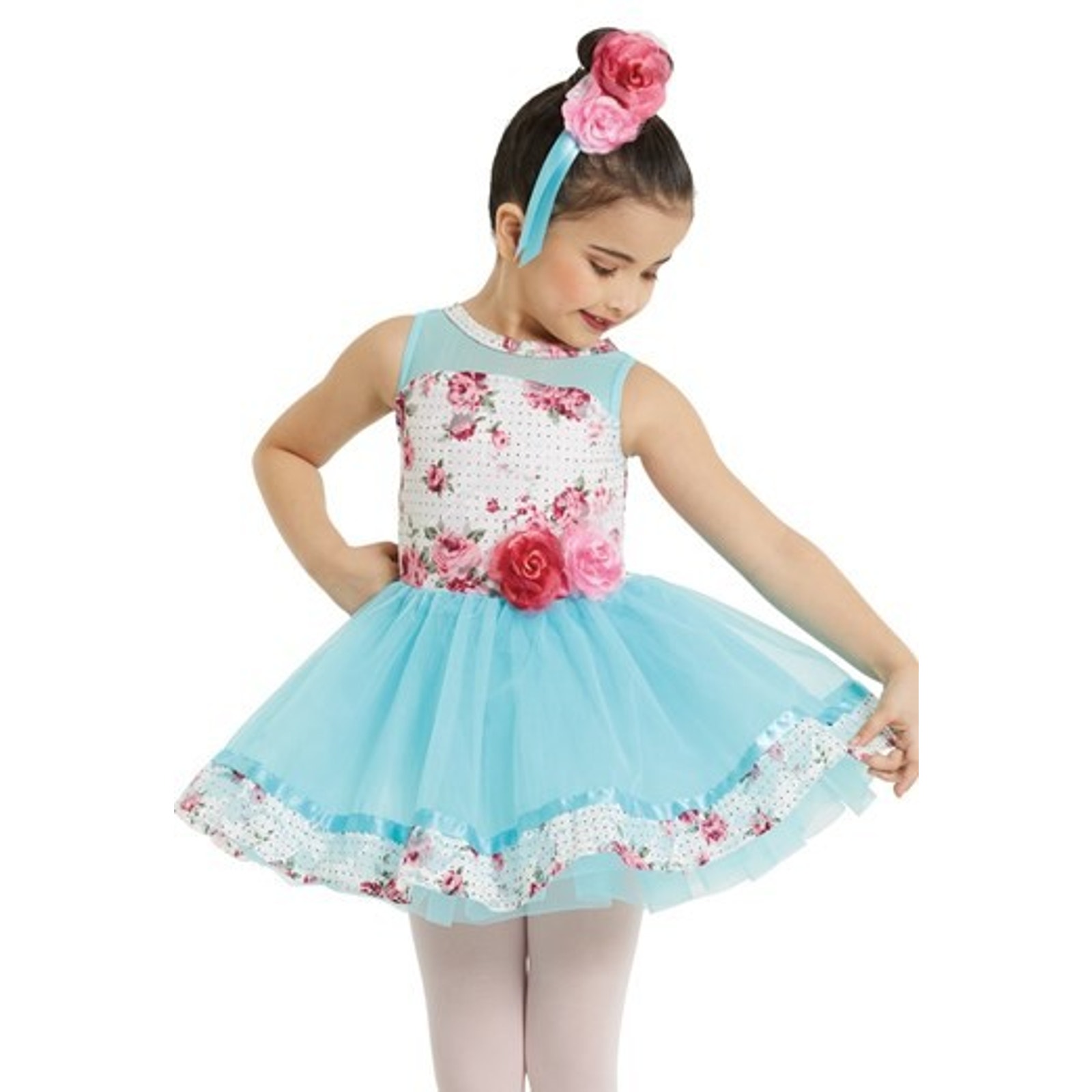 Dance Costume Medium Child Blue Weissman 11740 Ballet