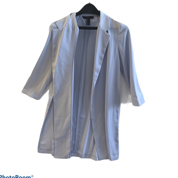 Forever 21 Light Blue Cardigan Small