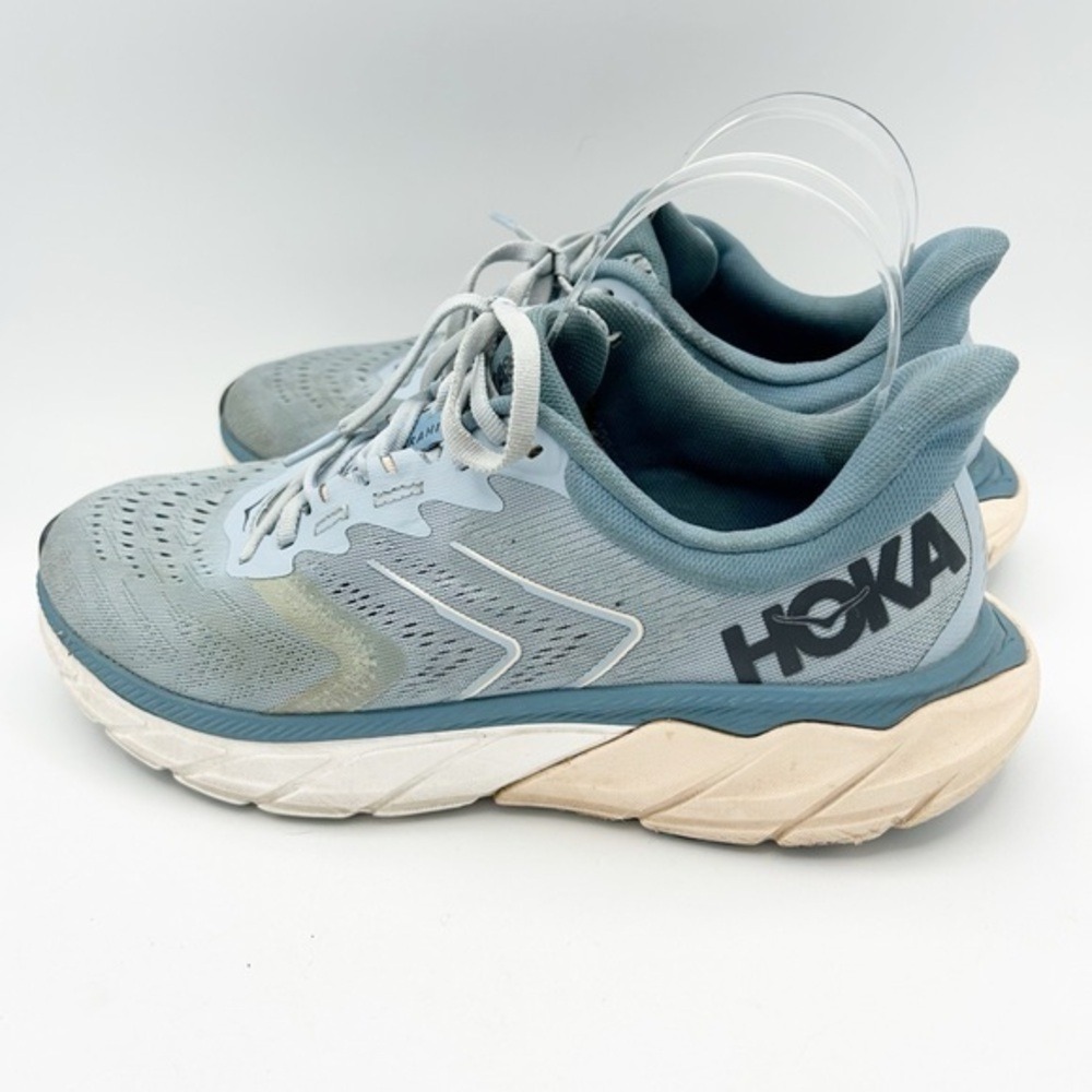 Hoka One One Arahi 5 Blue Sneakers Athletic Shoes Size 9.5
