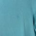 NEW Lauren Ralph Lauren Silk Cotton Turtle Neck Sweater Short Sleeve L Blue 1189
