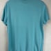NEW Lauren Ralph Lauren Silk Cotton Turtle Neck Sweater Short Sleeve L Blue 1189